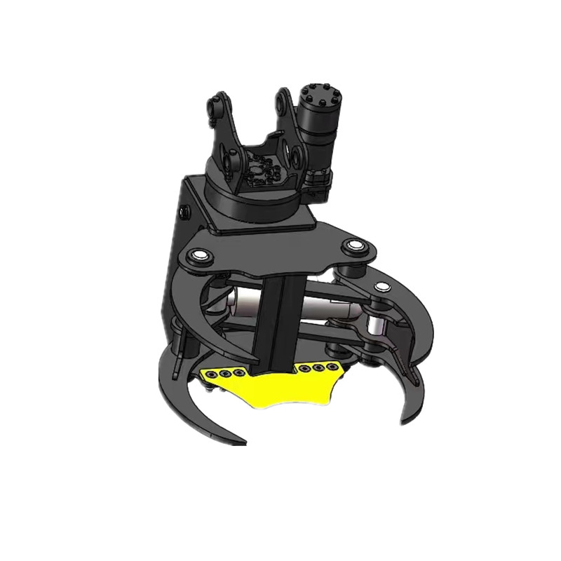 Excavator wood shears