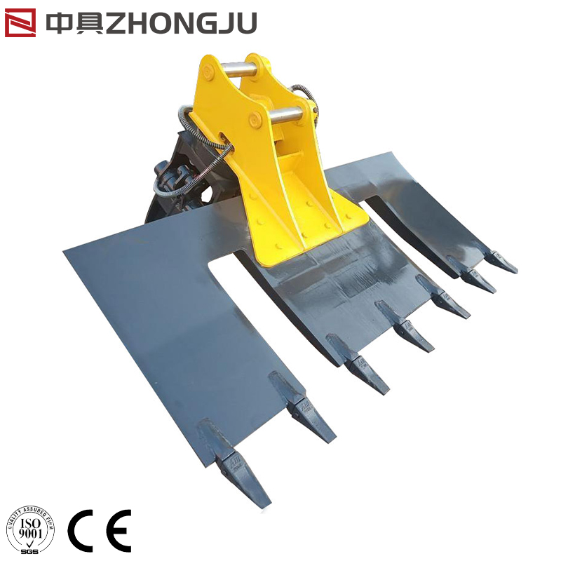 Excavator pillow changing machine