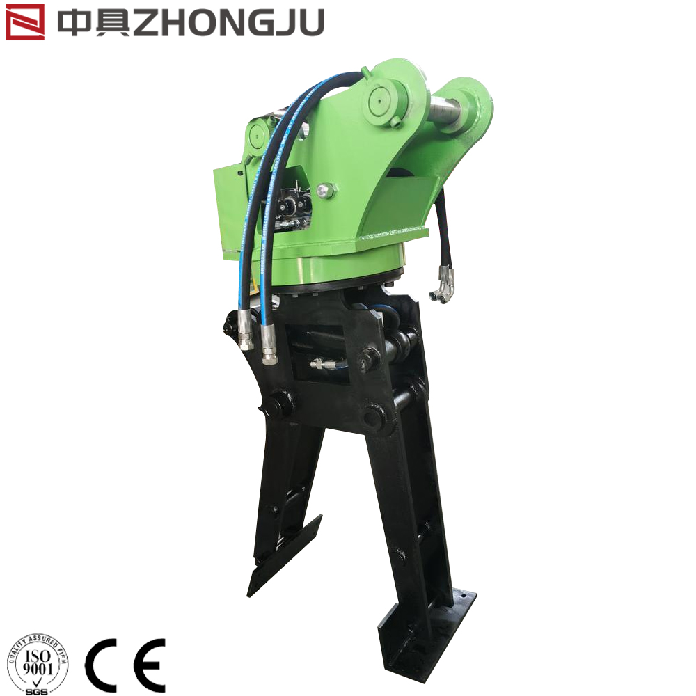 Excavator Curbside Stone Clamp